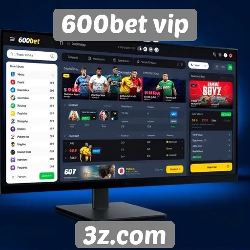 Análise da interface do usuário do 600bet vip