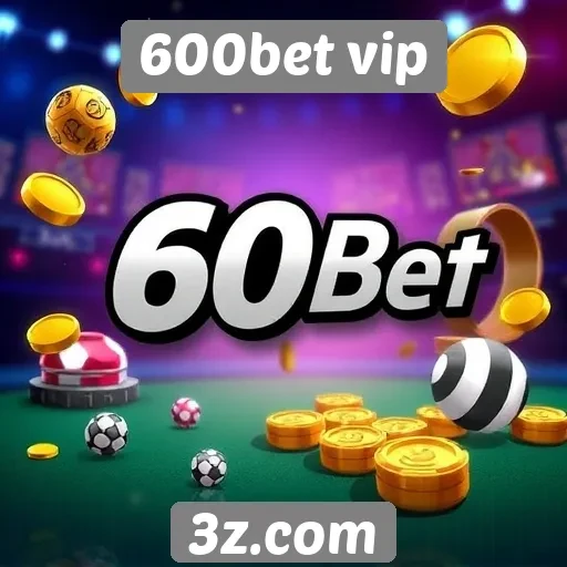 Variedade de jogos disponíveis no 600bet vip
